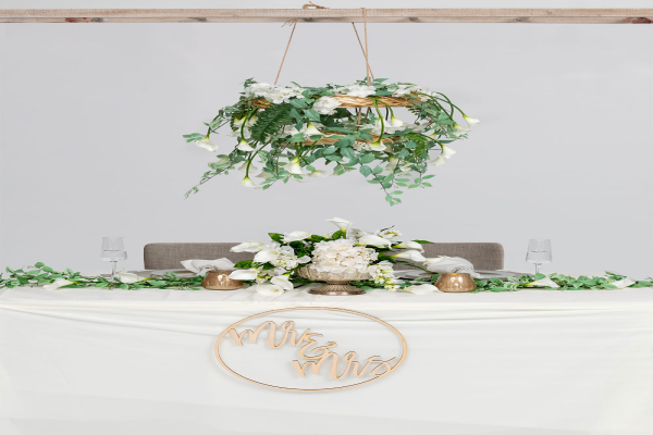 Elevate Event Decor with Floral Chandeliers!